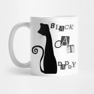 Black cat daddy Mug